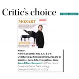 Mozart Concertos volume 5  Critic's Choice in International Piano Magazine May/June
