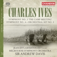 IVES  Symphony No 3, Symphony No 4